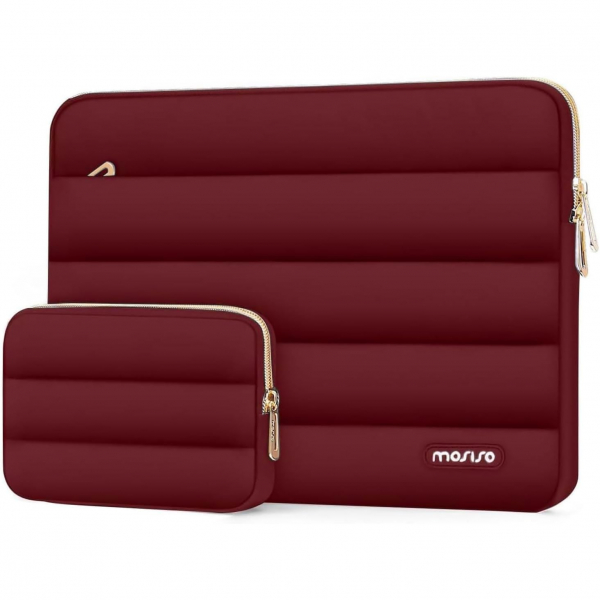 MOSISO MacBook Air/Pro Puffy anta(13-13.3 in)-Red