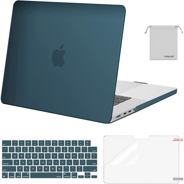 MOSISO MacBook Pro Standl Klf (16 in)-Deep Teal