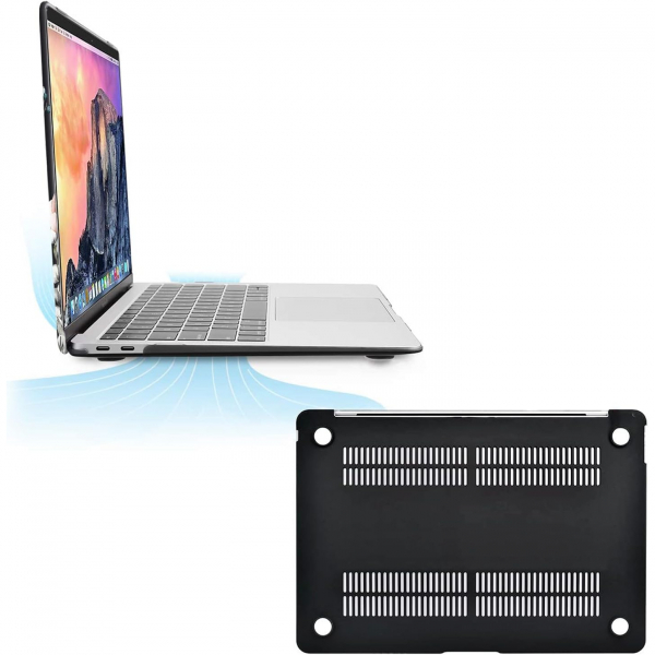 MOSISO MacBook Air M3 Desenli Klf (13 in)-Black