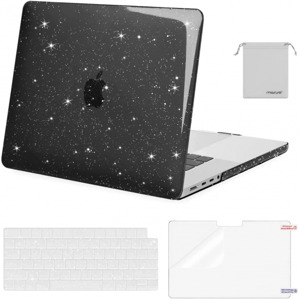 MOSISO MacBook Pro Koruyucu Klf (16 in)(2023)-Black