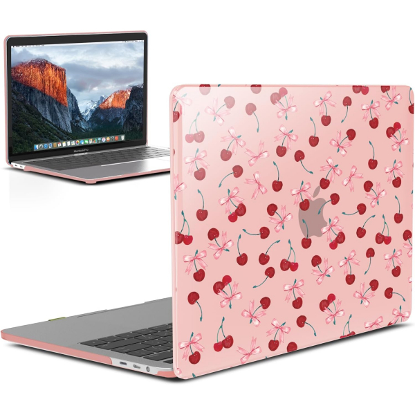 IBENZER MacBook Pro M2 Sert Kabuk Klf (13 in)-Cherry