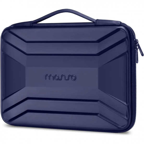 MOSISO Trapezoid Sapl Laptop antas (13-13.3 in)-Navy Blue 