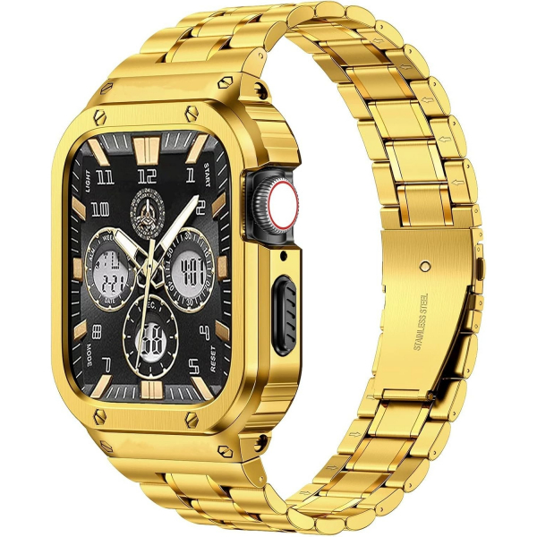 MioHHR Apple Watch 10 46mm elik Kay -Gold 