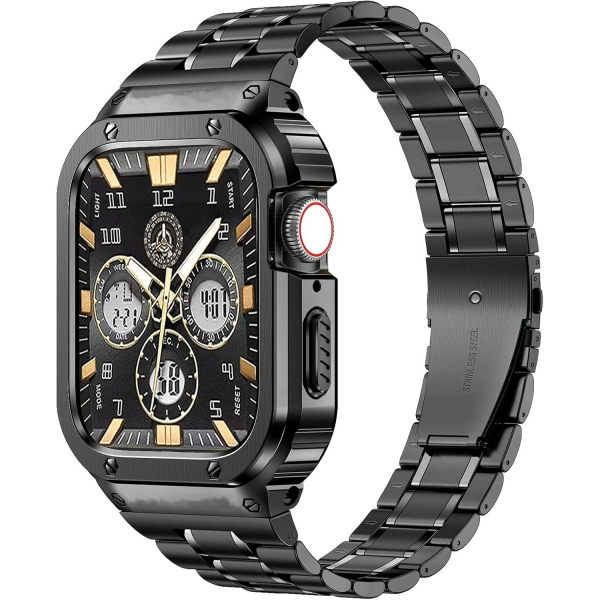 MioHHR Apple Watch 10 46mm elik Kay -Black 