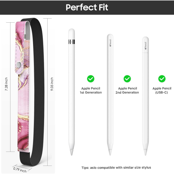 MoKo karlabilir Apple Pencil Pro Klf -Light Pink