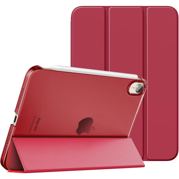 MoKo Apple iPad Mini 7 Standl Klf -Wine Red