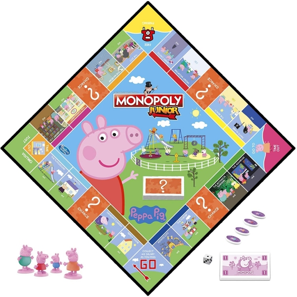 MONOPOLY Junior Peppa Pig Edition Kutu Oyunu