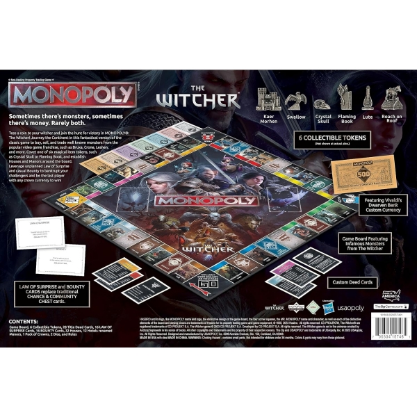 Monopoly The Witcher Kutu Oyunu 