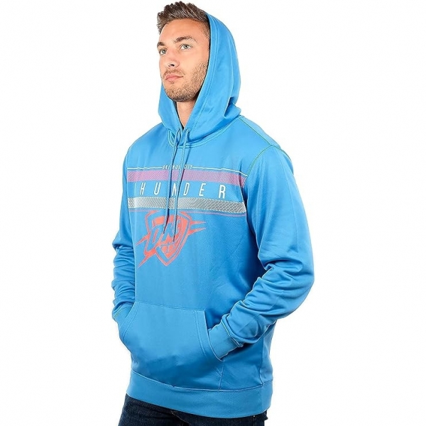 NBA Oklahoma City Thunder Lisansl Hoodie (Mavi)