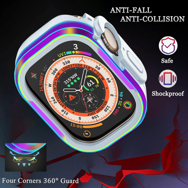 NINKI Apple Watch Ultra 1/2 Bumper Klf-Colorful