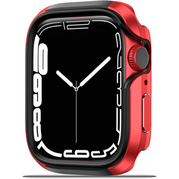 NINKI Apple Watch 9/8/7 45mm Bumper Klf-Red