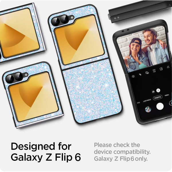 AlCase effaf Galaxy Z Flip 6 Klf -Blue