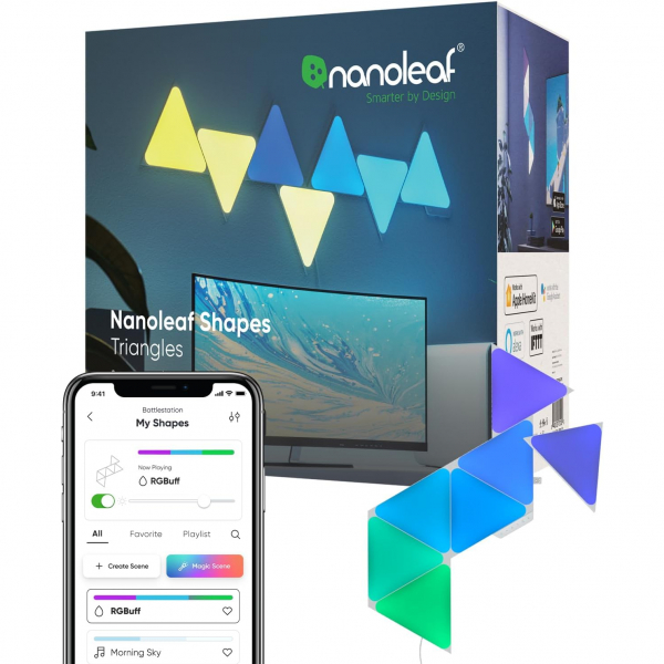 Nanoleaf Renkli Akll LED Ik (gen, 7 Adet)