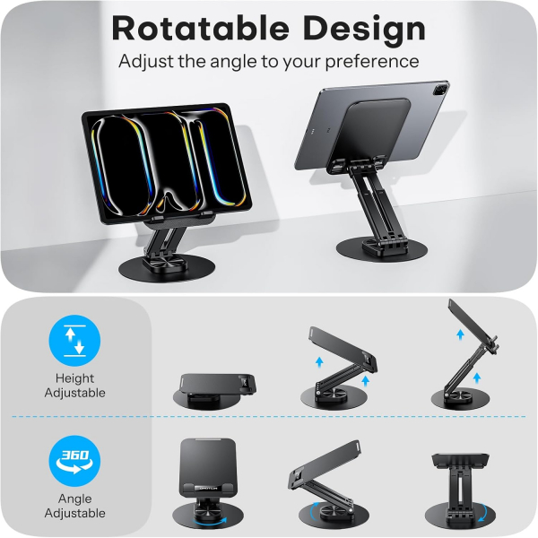 OMOTON Dndrlebilir Laptop ve Tablet Stand 