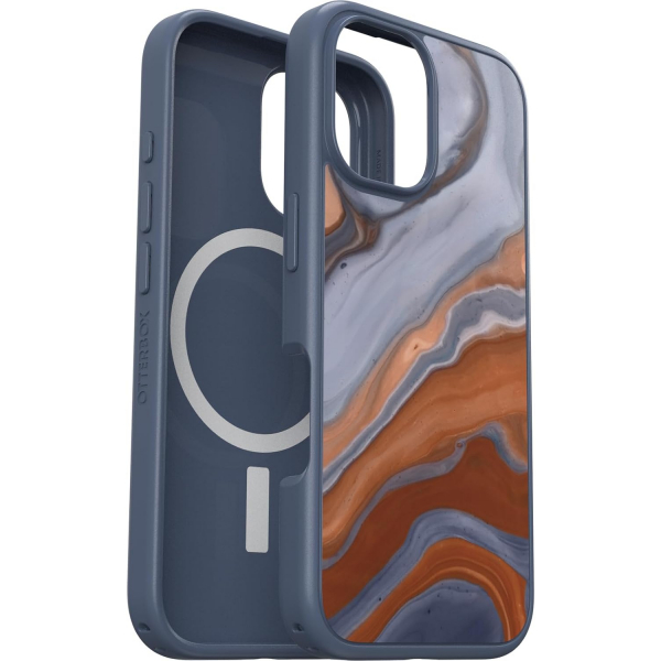 OtterBox Apple iPhone 16 Symmetry MagSafe Klf -High Desert Marble