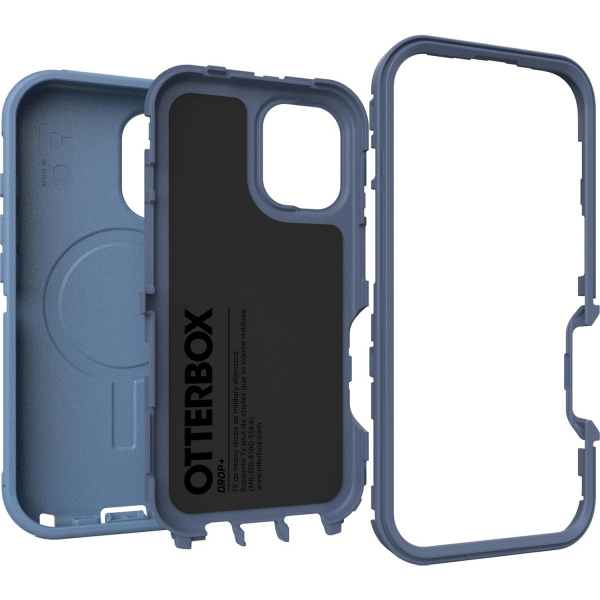 OtterBox Apple iPhone 16 Defender MagSafe Klf -Baby Blue Jeans