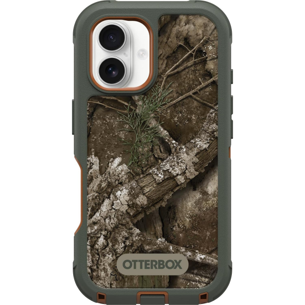 OtterBox Apple iPhone 16 Defender MagSafe Klf -Realtree Camo