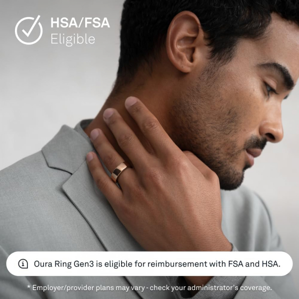 Oura Ri ng Gen3 Horizon Akll Yzk(RoseGold)-6