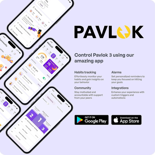 Pavlok 3 Akll Bileklik (Spor Srm)