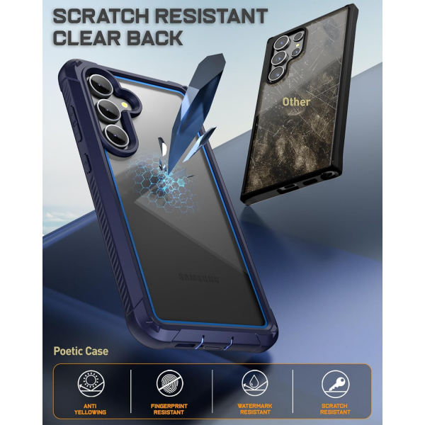 Poetic Samsung Galaxy S24 FE Guardian Klf -Blue