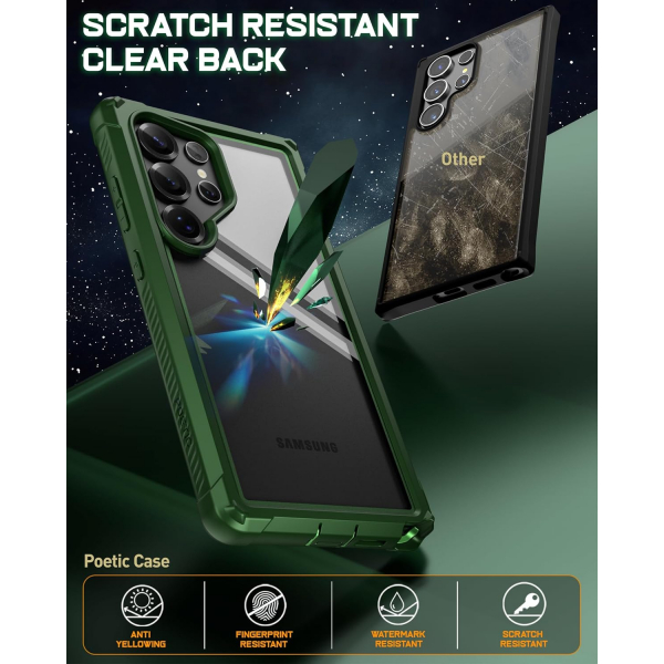 Poetic Samsung Galaxy S25 Ultra Guardian Klf -Green