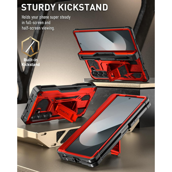 Poetic Spartan Galaxy Z Fold 6 Klf-Red