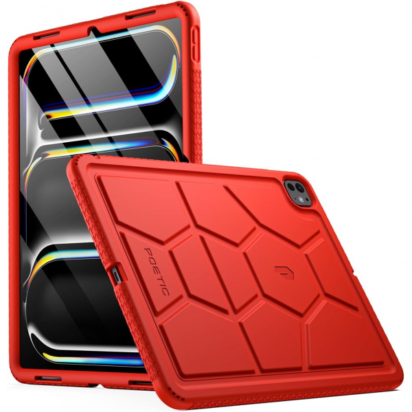 Poetic TurtleSkin iPad Pro M4 Klf (13 in)-Red