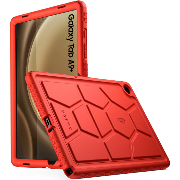 Poetic TurtleSkin Serisi Galaxy Tab A9 Plus Klf-Red