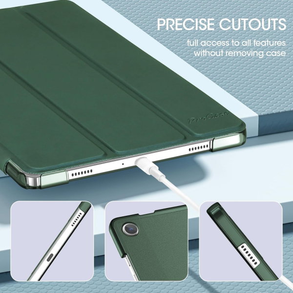 ProCase Standl Galaxy Tab A9 Plus Klf-Green