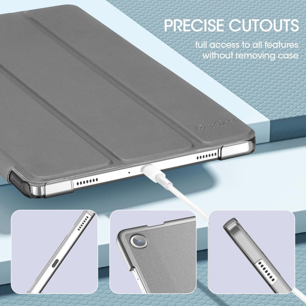 ProCase Standl Galaxy Tab A9 Plus Klf-Grey