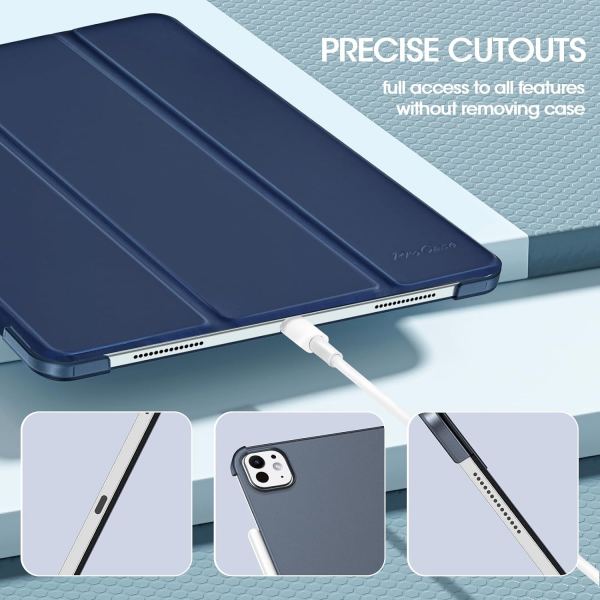 ProCase iPad Pro M4 Klf (13 in)-Navy