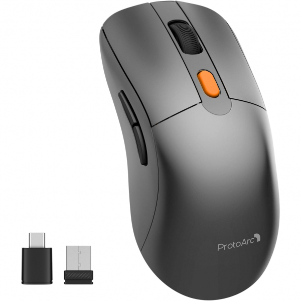 ProtoArc Bluetooth USB-C EM15 Mouse-Gray 