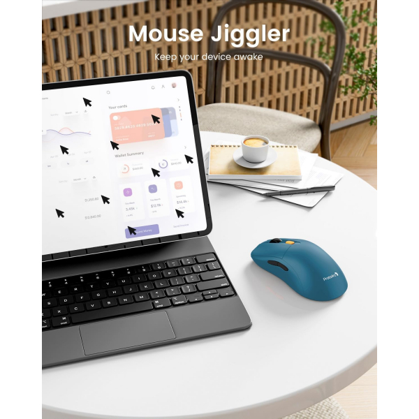 ProtoArc Bluetooth USB-C EM15 Mouse-Blue