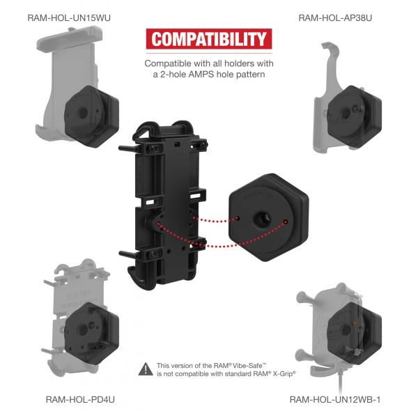 Ram Mounts Tough-Claw Adaptr RAP-400-462NPT