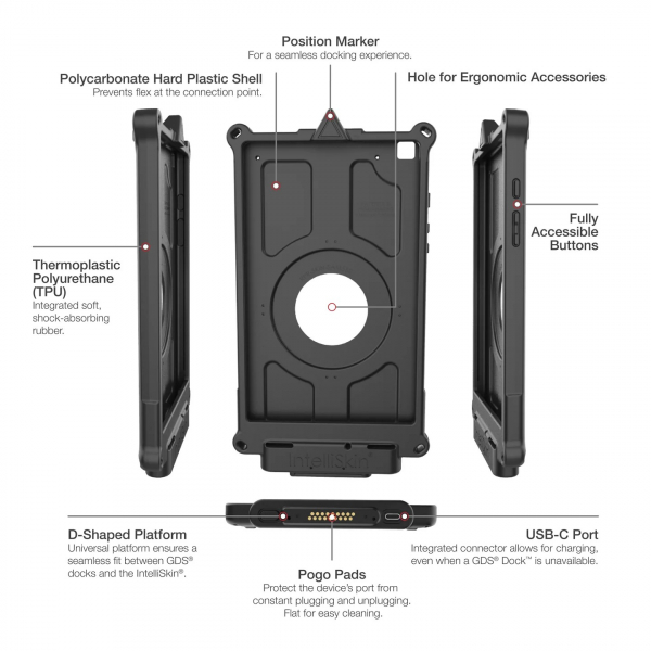 Ram Mounts Samsung Tab A8 Tutucu RAM-GDS-SKIN-SAM55-NG