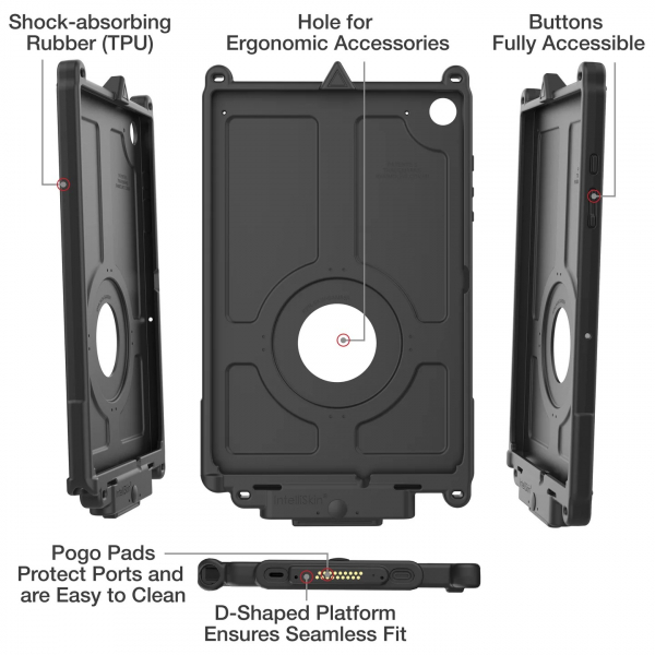 Ram Mounts Galaxy Tab A9 Plus RAM-GDS-SKIN-SAM88-NG-LED