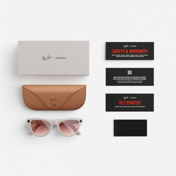 Ray-Ban Meta Skyler Akll Gzlk(Shiny Chalky Gray)