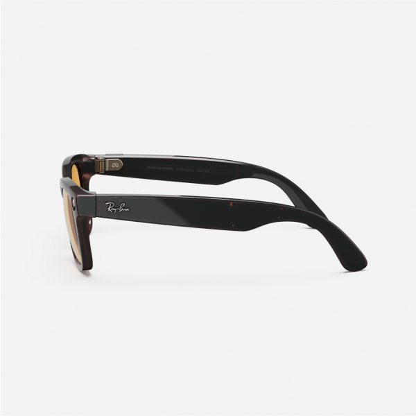 Ray-Ban Meta Wayfarer Large Akll Gzlk (Rebel Black)