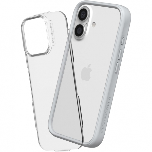 RhinoShield Apple iPhone 16 Mod NX Modular Klf-Platinum Gray