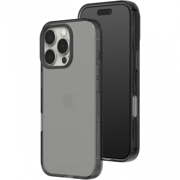 RhinoShield JellyTint iPhone 16 Pro Klf-Ash Black