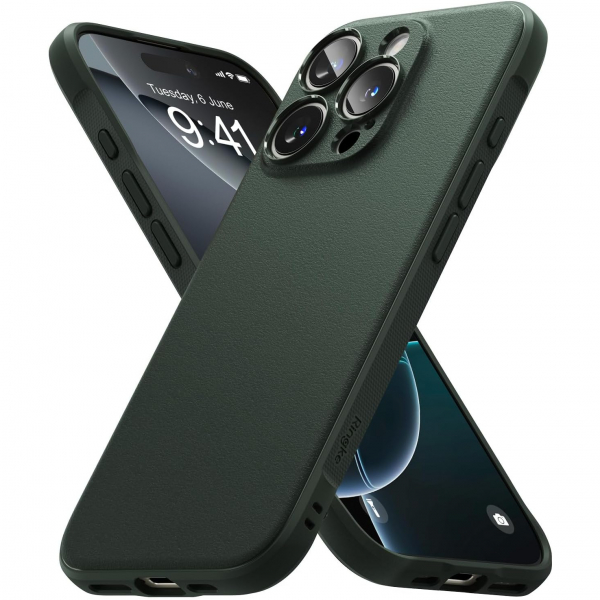 Rin gke Apple iPhone 16 Pro Onyx Klf-Dark Green