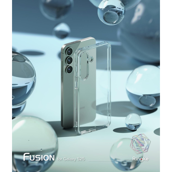 Rin gke Samsung Galaxy S25 Fusion Klf -Clear