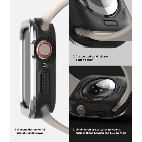 Ringke Air Sports Apple Watch 9 Bumper Klf(44/45mm)-Black