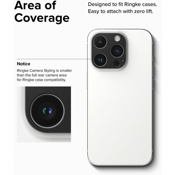 Ringke iPhone 15 Pro Max Kamera Lens Koruyucu