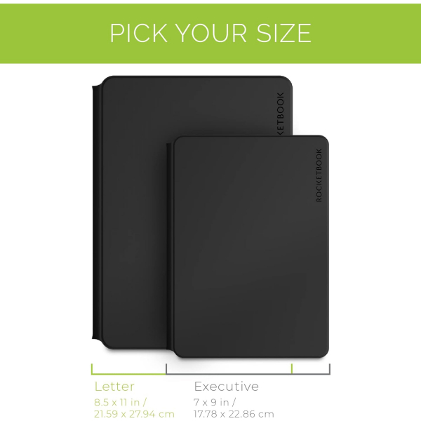 Rocketbook Pro 2.0 Akll Defter (Executive)-Black