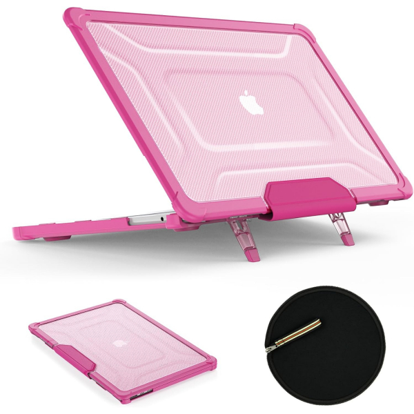 SEYMAC MacBook Air Koruyucu Klf (13.6 in)-Pink