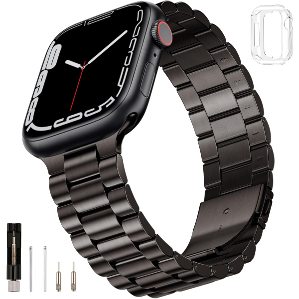 SUNFWR Apple Watch 9 45mm Kay-Gun Metal 