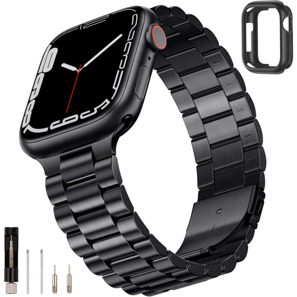 SUNFWR Apple Watch 9 45mm Kay-Black 