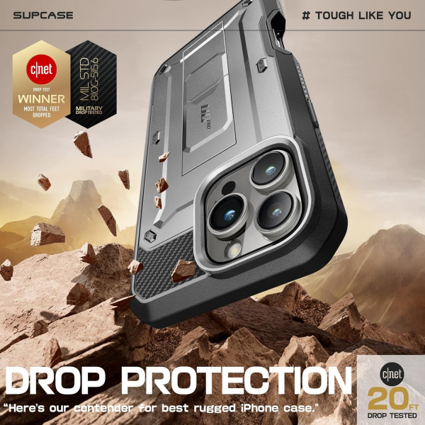 SUPCASE Apple iPhone 16 Pro UBP Klf-TiGray