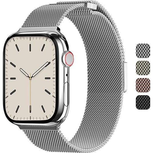 SWITCHEASY Mesh Apple Watch 9 Kay (38/40/41mm)-Silver